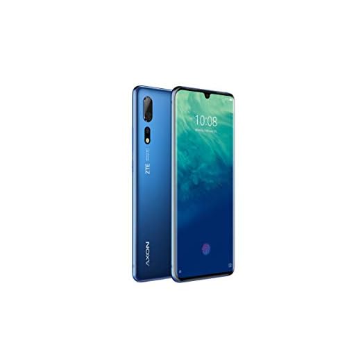 ZTE Smartphone Axon 10 Pro (16.43 cm (6.47 Zoll) AMOLED Display, 128GB interner Speicher und 6GB RAM, 48MP Hauptkamera, 20MP Frontkamera, Dual-SIM, NFC, Android 9) Blau