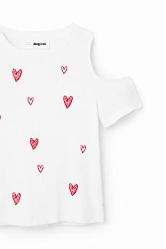 Image of Desigual Girls' Ts Utah 1000 Blanco