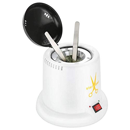 Metallwerkzeug Sterilisator, Heißluftsterilisator für Scheren & Pinzetten, Nagelwerkzeug Reiniger, Desinfektion bei Hoher Temperatur, Nail Art Sterilisationsmaschine