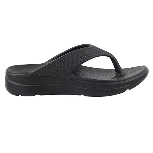 Image of NEOZ Extra Soft Men's Slippers with Cushion FootBed for Adult | Comfortable & Light Weight | Stylish & Anti-Skid | Waterproof & Regular Flip Flops for Gents /Boys