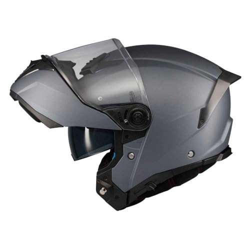 Casque MT Atom 2 SV Pure A2 Mate XL modulable noir pour moto - 4