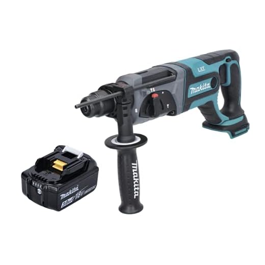 Makita DHR 241 F1 Akku Bohrhammer 18 V 2,0 J SDS plus + 1x Akku 3,0 Ah - ohne Ladegerät