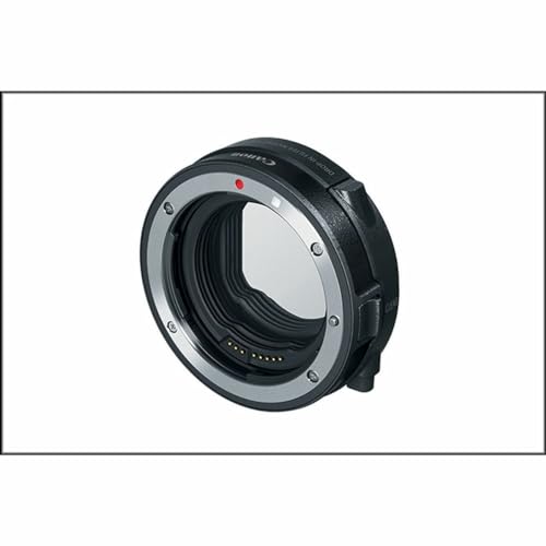Canon 3442C005 Bajonettadapter EF-EOS R mit Einsteckfilter (C-PL: Zirkularpolfilter A), Schwarz
