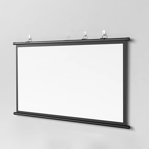 Pantalla de proyección manual retráctil 16:9/4:3