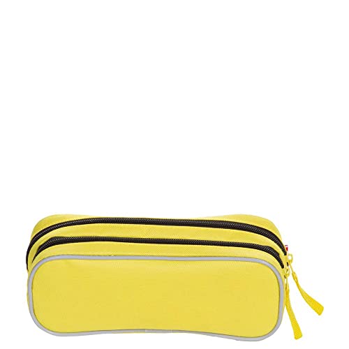 Estojo, 2 Compartimentos Minions - Amarelo