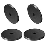 4 rondelle in gomma, 100 mm, ID 15 mm, spessore 10 mm, per prese in gomma rotonde, antivibrazioni, guarnizioni per la casa, auto, accessori di montaggio
