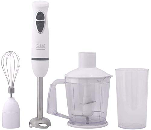 4 in 1 Multifunktion Hand Mixer, Zuhause persönlich Mixer Smoothie Hersteller, mit Anti-Splash und Robust Titan Glasur Edelstahl Stahl Klinge,