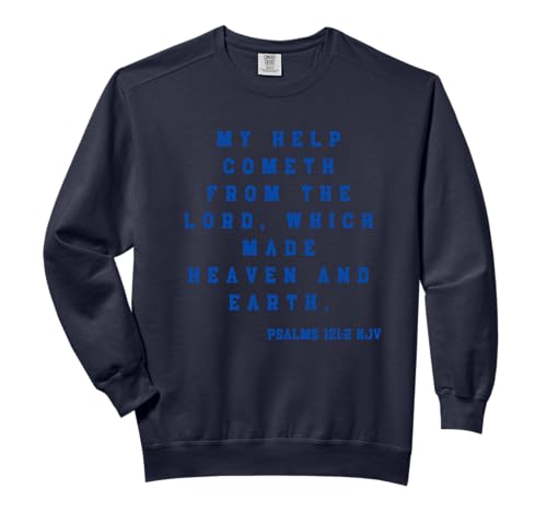 Psalms 121:2 KJV Bible Verse Scripture Quote Comfort Colors Adult