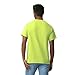 Gildan Adult Ultra Cotton T-Shirt, Style G2000, Multipack, Safety Green (10-Pack), Medium