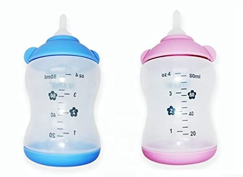 RvPaws 80 ML Milk Feeding Bottle Set for Puppies, for Cats and Dog, Kitten, Rabbit with Safety Cover (Color May Very 1 Pcs) (B09RGWP65M) Amazon Price History, Amazon Price Tracker