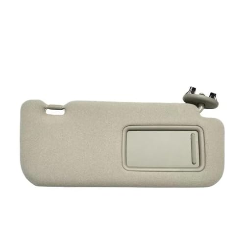 Pare-soleil beige droit avec miroir pour Toyota Auris et Corolla 2008-2013
