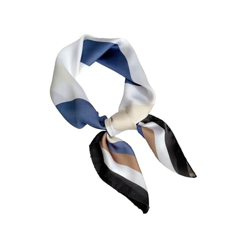 Image of Printed Poly Silken feel Scarf Stole for Women | Stylish, Soft, & Lightweight | Satin Feel Neck Scarf, Hair Scarf, Head Scarf for Women