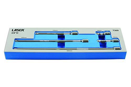 Laser 7369 Extension Bar Set 5Pc 3/20,3 Cm D