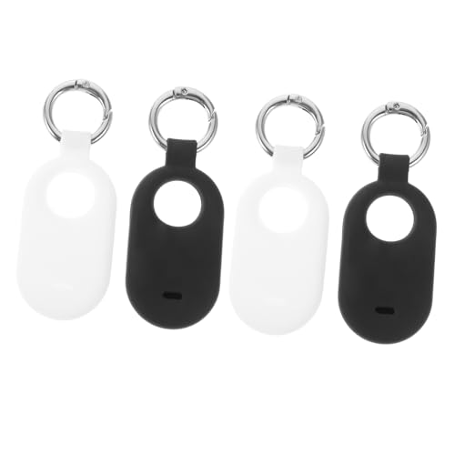 Fundas protectoras para localizador Uonlytech con correa de mano anticaídas en pack de 4 piezas