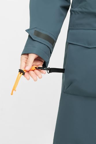 derbe Damen Regenjacke Phoebholm dog - Blau 42 - Gefüttert Gassi