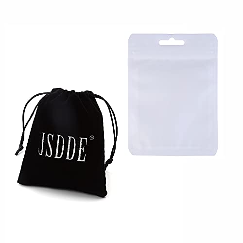 JSDDE Best Friends Forever and Ever BFF Necklace Silver Heart Puzzle Friendship Necklaces for Friend of 5