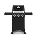 Broil King 864054 Crown 310 Shadow 4-Burner Propane Gas Grill in Black