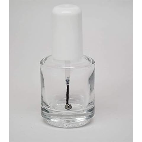 Clear bottle, 14 mL with brush cap () by Jubujub Cover