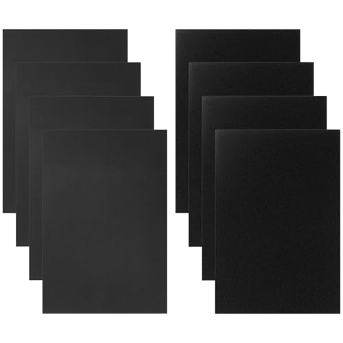 4 hojas de cinta adhesiva de nylon para coser, cierre de de doble cara, Cinta autoadhesiva de nylon, con gancho para sujetar, 20 x 30 cm, para coser, para cortinas, guantes, ropa