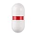 PWEF-102-R, Wall Mount LED Signal Light, Red Color 1 Stack, Steady/Flash, 24V AC/DC, IP65