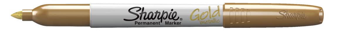 Sharpie Metallic Permanent Markers - Fine Point - Gold - Pack of 6, 1 count (Pack of 6) - Image 2