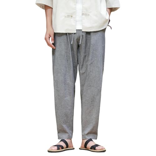 Pantalon de jogging style chinois jacquard tendance mode homme