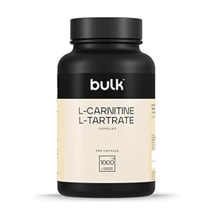 Bulk L-Carnitine, L-Tartrate Capsules, 1000mg, Pack of 90