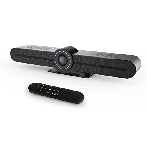 TOALLIN 4K Ultra HD Conference Camera with Microphones and Speaker, All