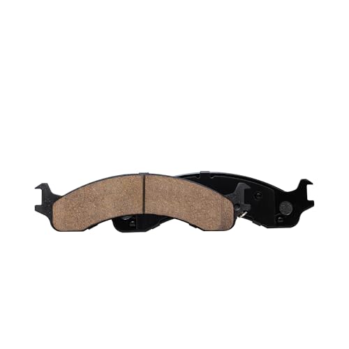 Image of Detroit Axle - Front Brake Pads for 2000-2002 Dodge Ram 2500 3500, 2001 Ceramic Brake Pads with Hardware Replacement