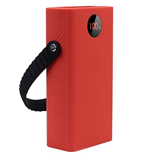 Custodia silicone per PEA40 40000MAh Power Bank di protezione portatile con morbida rosso