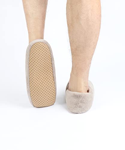 Keyela Unisex-adults Slipper Socks with Grippers Fuzzy House Slippers for Men's and Women's Indoor Winter Warm Fleece Lined Sock Slippers2