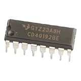 Numéro de pièce : CD40192BE 10 pièces CD40192BE DIP-16 CD40192 CMOS BCD pré-réglé pour compteur haut/bas puce IC