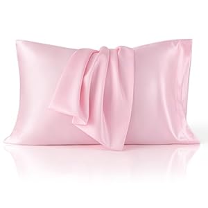 Bedsure Satin Pillowcase for Hair a...
