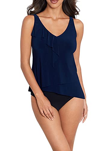 MagicSuit Women's Swimwear Cascade Amira Soft Cup Adjustable Tankini Top2