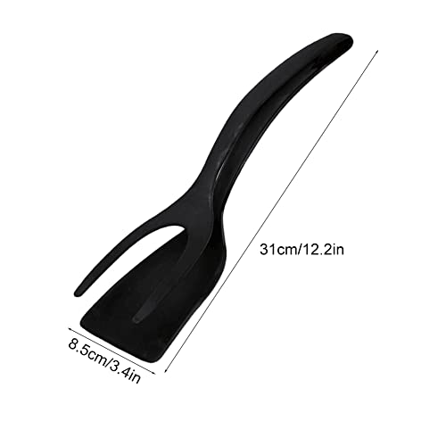Jiakalamo 1Pc Grip and Flip Tongs Spatula,2 in 1 Fried Grip Flip Tongs - Image 4