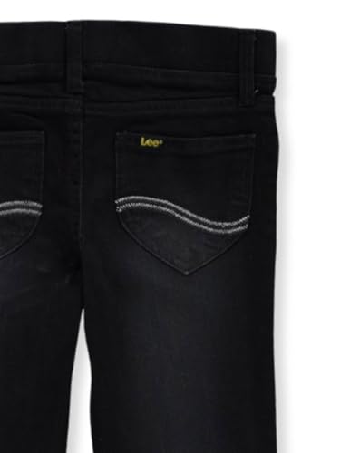 Lee Girls' Faded Glory Jeggings - Black, 164