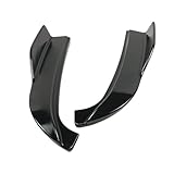 Car Side Skirt Extension Splitter A Pair Compatible for Jeep Grand Cherokee Trackhawk 2012-2021 Plate Lip Bumper Winglet Body Kit(Glossy Black-01)