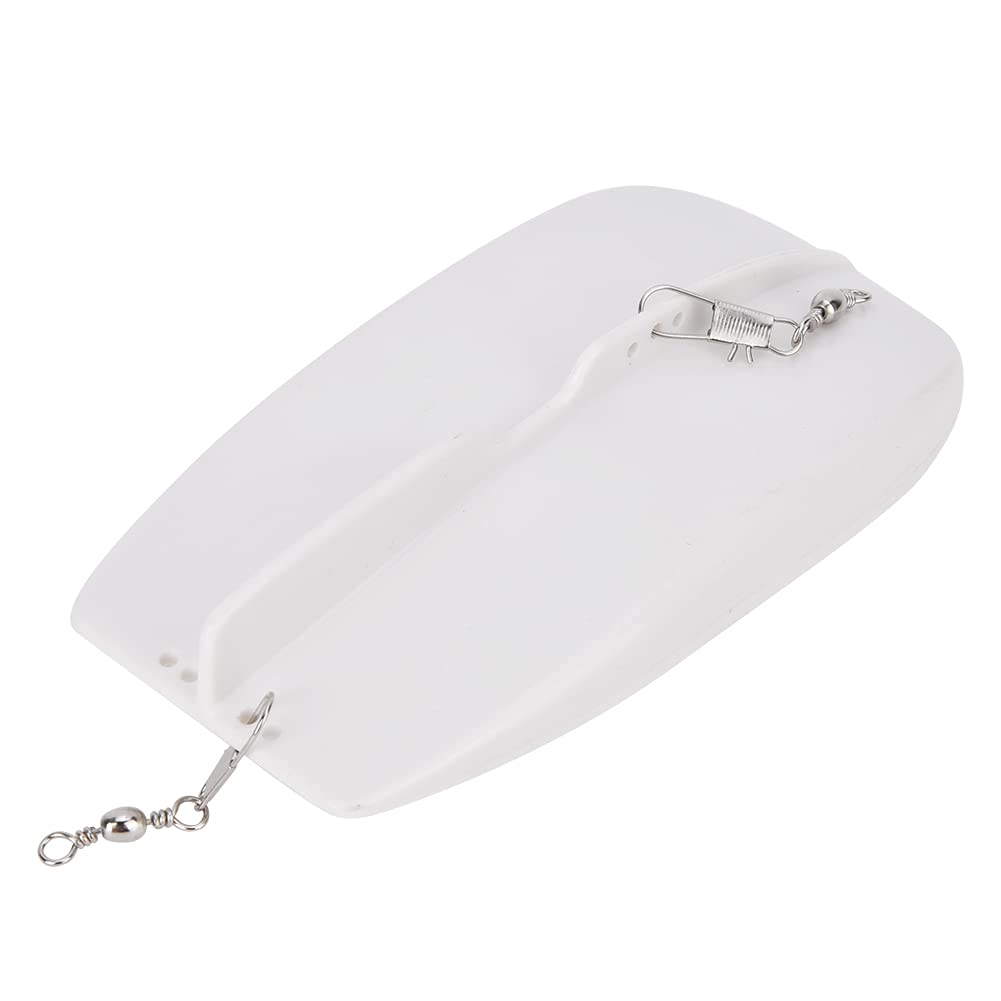 Tabla de buceo para pesca al curricán, cebo Artificial profundo ajustable, placa de buceo con anillo para pesca al curricán