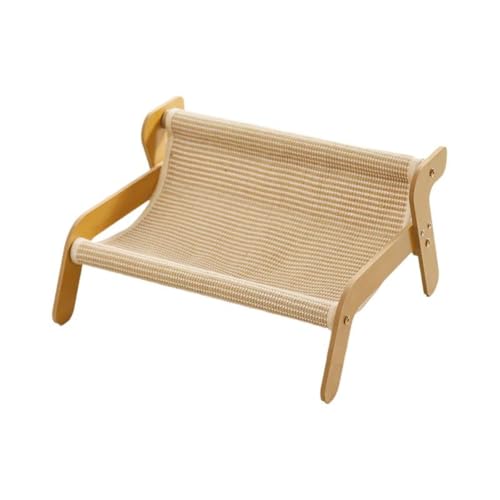 VZX爪研ぎソファー夏涼しいクッション型多機能猫爪研ぎベッドは小型~大型猫に適している通気性滑り止め洗える (麻布製,大サイズ)