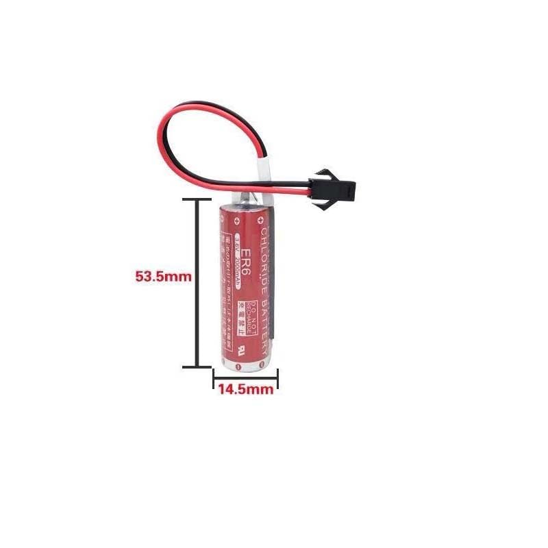 15Pcs KUANMAI ER6/3.6V 2000mAh Battery for OTC Robot 5096-434 Li-Battery