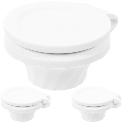 Beaupretty 3pcs Bottle Emptying Caps Shampoo Upside Down Bottle Caps for Shower Gel s Upside Down Emptying s Set for Lotions, Shampoos, Kitchen Condiments2