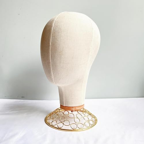Cabeza de maniquí profesional para evitar deformaciones en pelucas 8