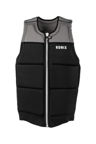 Ronix Presidente - Chaleco de impacto aprobado CE - Negro/Gris - L