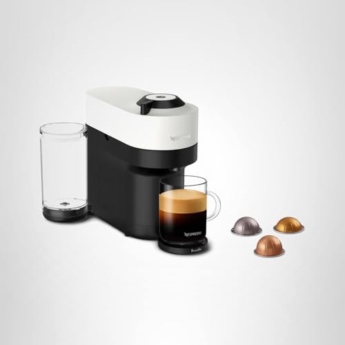 Nespresso Vertuo Pop+ Coffee and Espresso Maker by Breville, Coconut White