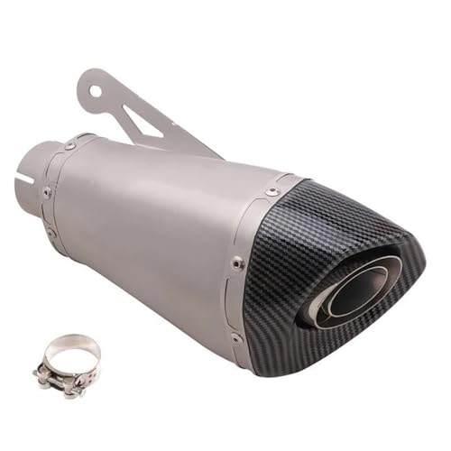 Silencieux d'échappement moto 60mm en acier inoxydable pour BMW S1000RR R RR