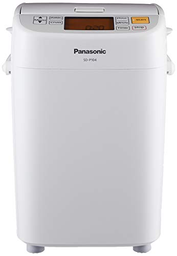 Panasonic SD-P104WSH Breadmaker with 13 menu functions White