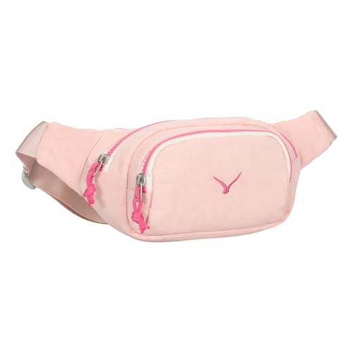 Hynes Eagle Fanny Pack Belt Bag for Women Men Fashionable Crossbody Bag Waist Pack Sling bag with Adjustable Strap Pink