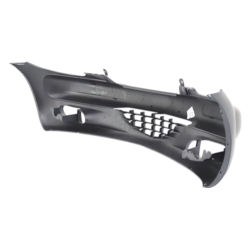 Image of FitParts Compatible with Chrysler PT Cruiser 2003-2005 Front Bumper Cover | Primed, With Fog Light Holes, Wagon /Convertible, Ready to Paint, OEM 5093640AA, CH1000373