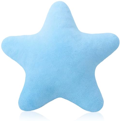 Image of XoeLLe 30cm Plush Star Pillow Decorative Pillows Kids Cushions (Blue)