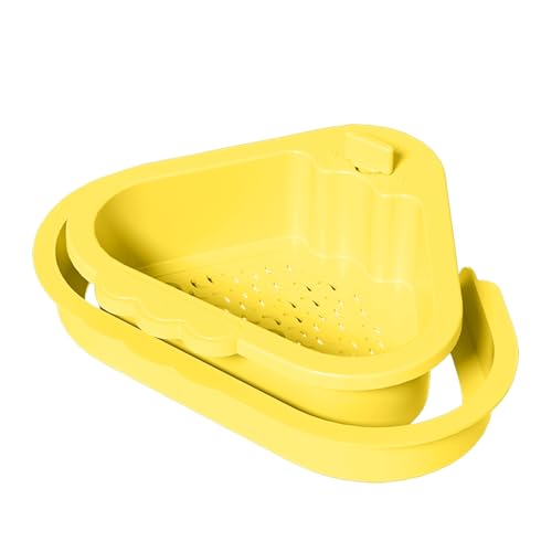 Cesta Colador Fregadero, Filtro De Cocina, Estante De Desagüe Fregadero, Diseño De Doble Capa, Inserto De Cesta Extraíble, 8.66x10.04x3.54 Pulgadas, Para Frutas De Apartamento De Basura De